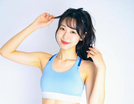 健康的な女性 ヨガ 美容 健康的な女性 ヨガ 美容の写真