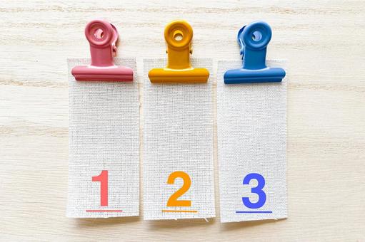Clips and name tags / underlines and 1, 2, 3, JPG Clips and name tags / underlines and 1, 2, 3, 123, digital, tag, JPG