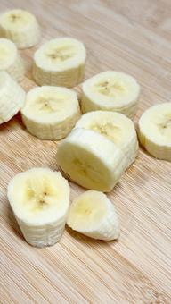 バナナ バナナ,果物,スライスの写真素材