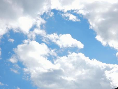 【空の写真】秋空 【空の写真】秋空 秋空,空,雲の写真素材