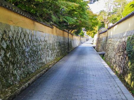 【山口県】長府・古江小路町 古江小路町,長府,街並みの写真素材