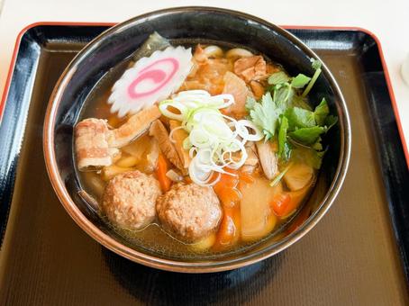 筑波山名物つくばうどん 筑波山名物つくばうどん うどん,田舎うどん,名物の写真素材
