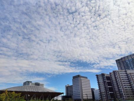 ビルと空 ビルと空の写真