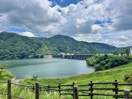 嘉瀬川ダムの風景1 嘉瀬川ダムの風景1の写真