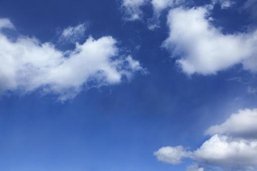 冬の空2月17 冬,2月,青空の写真素材