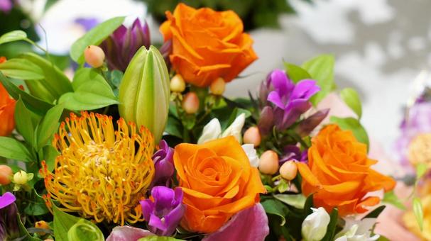 フラワーアレンジメント-1642 フラワーアレンジメント-1642の写真