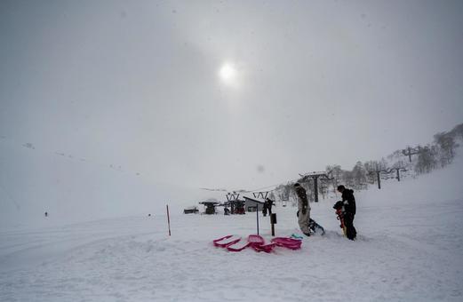 Photo, mt. tanigawa, god god flat, ski resort, 