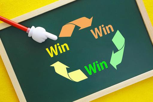 ウィンウィンの関係 イメージ素材 ウィンウィンの関係 イメージ素材 ウィンウィン,win,ウィンの写真素材