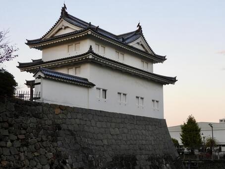 駿府城公園巽櫓側面 駿府城,駿府,巽櫓の写真素材
