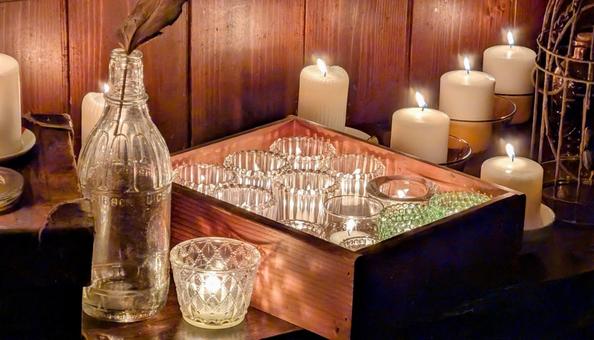 キャンドルナイト キャンドル,キャンドルナイト,ナイトの写真素材