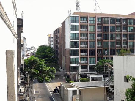 バンコクの住宅街 バンコクの住宅街 タイ,バンコク,海外の写真素材