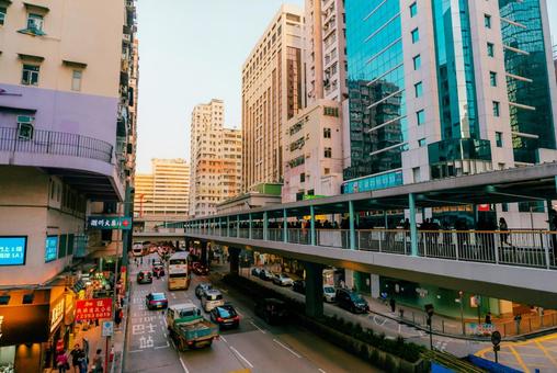【香港】香港の街並み 【香港】香港の街並み 香港,アジア,街並みの写真素材