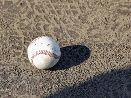 野球ボールの写真