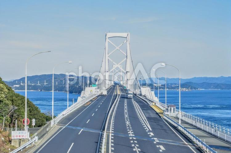 大鳴門橋 大鳴門橋,旅,橋の写真素材