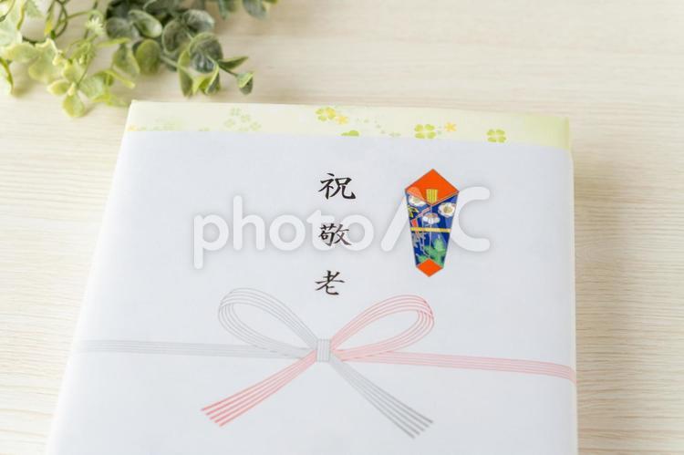 敬老の日の贈り物 敬老の日,贈り物,プレゼントの写真素材