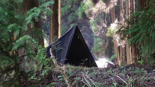 Photo, camp, solo camp, tent, 