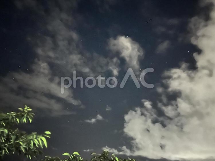 高知県五台山の星空 高知県,五台山,夜の写真素材