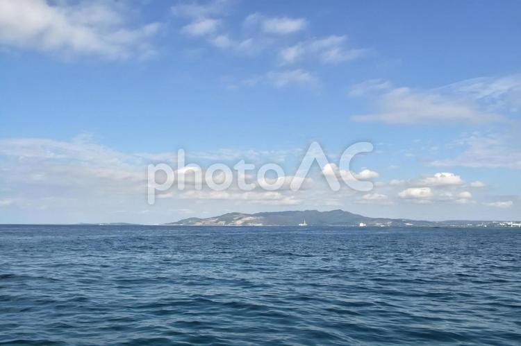 南国の海 沖縄,南国,海の写真素材