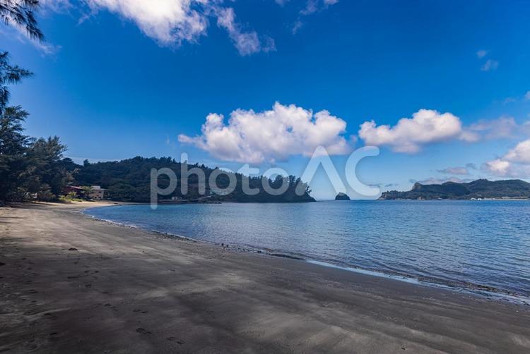 小笠原諸島　境浦海岸から望む絶景 父島,小笠原諸島,海の写真素材
