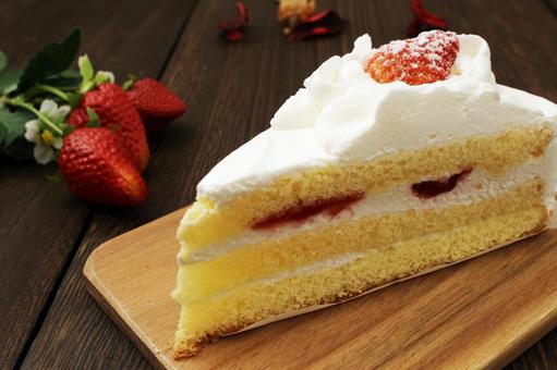 苺のショートケーキ 苺のショートケーキ ケーキ,ショートケーキ,苺の写真素材