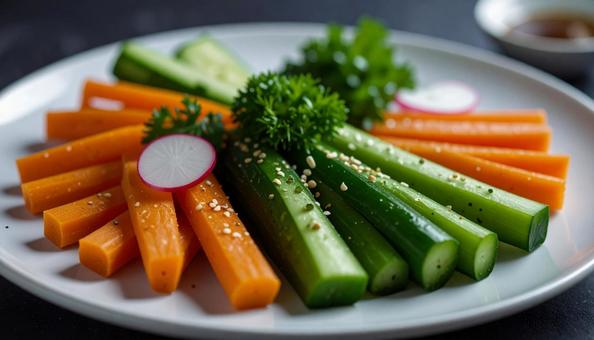 野菜スティック 野菜スティックの写真