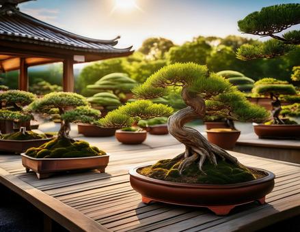 盆栽 盆栽の写真