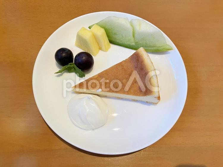 カフェのケーキセット カフェ,喫茶店,ケーキセットの写真素材