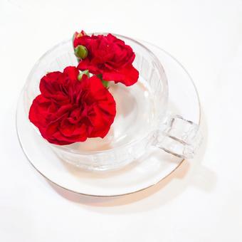 母の日の部屋の飾り 母の日の部屋の飾り カーネーション,赤い花,花の写真素材