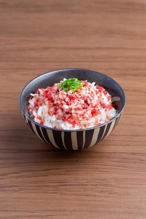 牛トロフレークご飯（ネギあり） 牛肉,フレーク,冷凍食品の写真素材