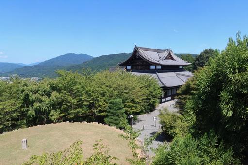 将軍塚の青龍殿 将軍塚の青龍殿 9月,秋,寺院の写真素材