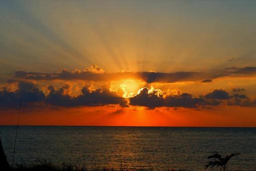 夕暮れ 夕暮れの写真