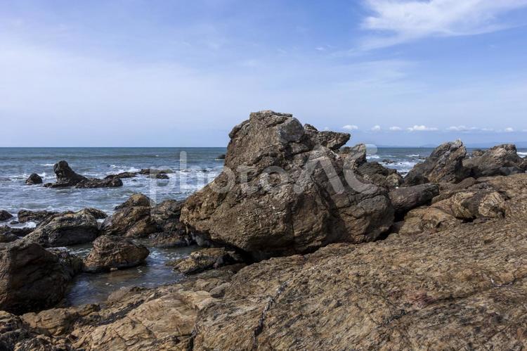 和地海岸22（田原市） 和地海岸,岩,田原市の写真素材