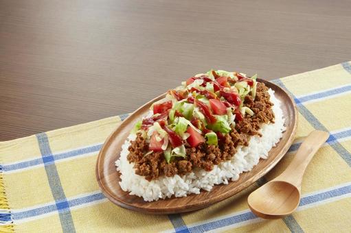 タコライス タコライス タコライス,沖縄料理,料理の写真素材