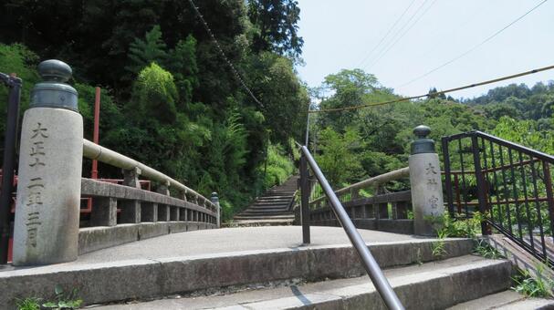 日向大神宮　大神宮橋　参道 日向大神宮,神社,神社仏閣の写真素材