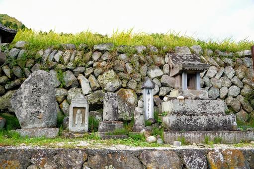 山梨・甲斐市指定文化財・上福沢の道祖伸場 山梨・甲斐市指定文化財・上福沢の道祖伸場 甲斐,上福沢の道祖伸場,道祖神の写真素材