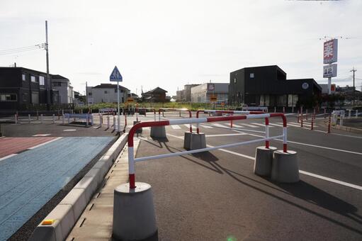 工事中の道路 工事,道路,道の写真素材