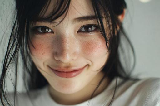 笑顔の美しい日本女性 笑顔の美しい日本女性 女性,かわいい,若いの写真素材