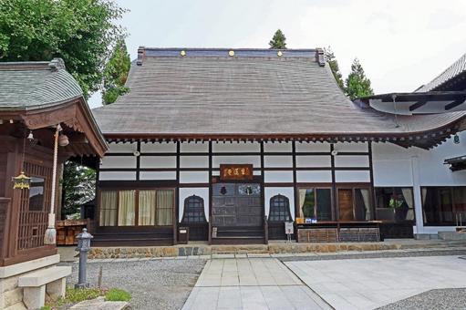 生蓮寺（松本） 生蓮寺,曹洞宗,釈迦如来の写真素材