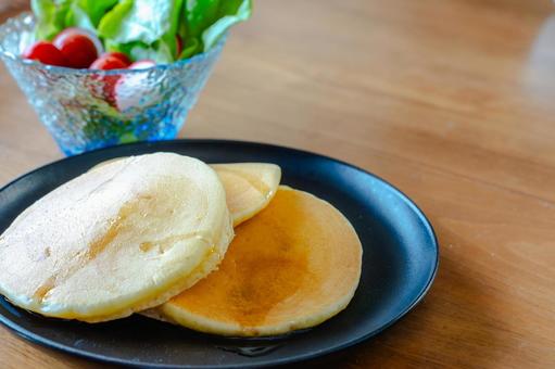 パンケーキの朝食 パンケーキの朝食 パンケーキ,朝食,朝ごはんの写真素材