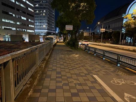 有明橋から有明へ 有明橋から有明へ 市街地,自然,背景の写真素材
