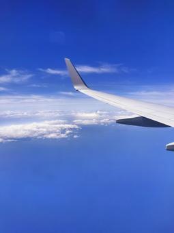 空撮(真夏の日本の空) 空撮(真夏の日本の空)の写真