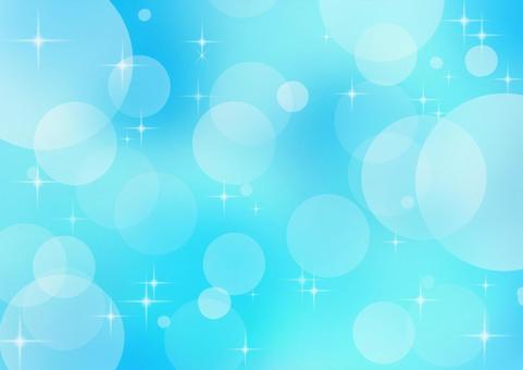 ブルーのキラキラ背景の写真