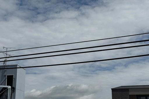 電線 電線の写真