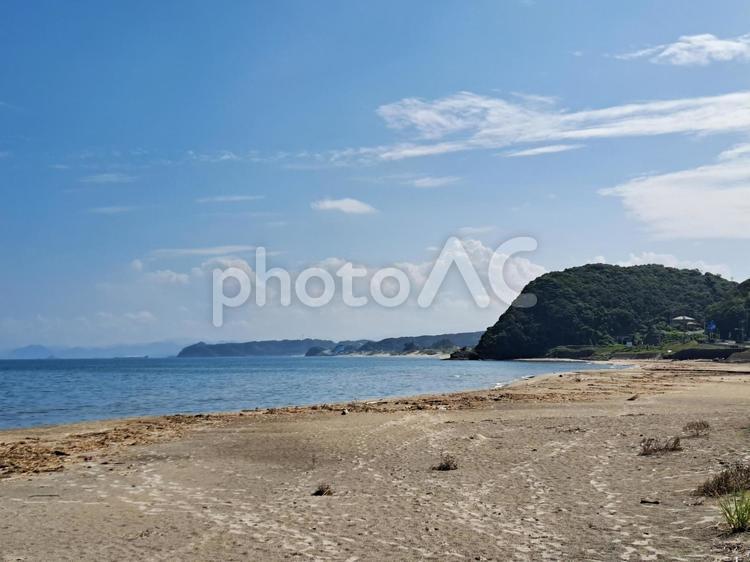 鳥取の日本海3 鳥取,景色,海の写真素材