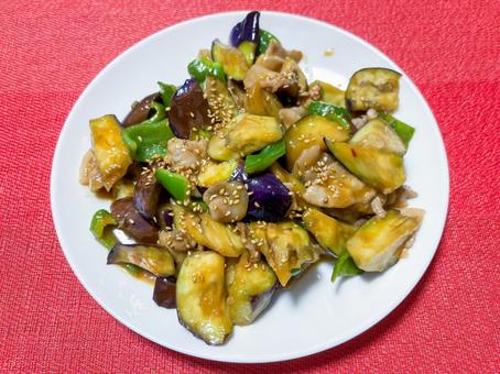 夏野菜と豚肉の味噌炒め 夏野菜と豚肉の味噌炒め 夏野菜と豚肉の味噌炒め,夏野菜,味噌炒めの写真素材