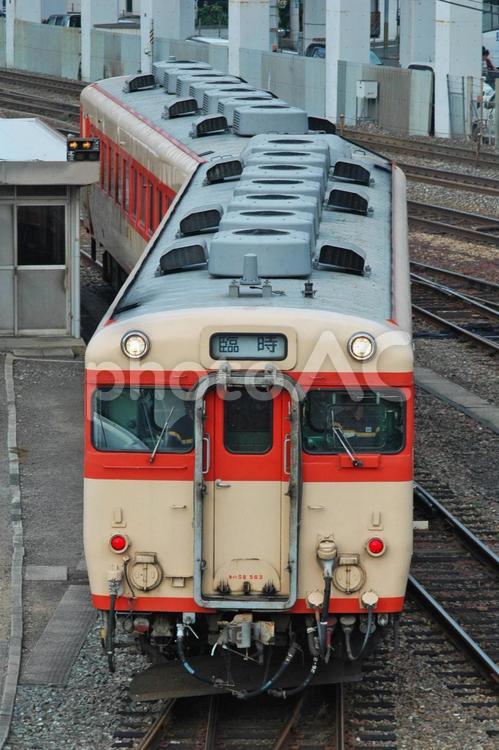 ディーゼルカー　キハ５８ 鉄道,団体列車,観光列車の写真素材