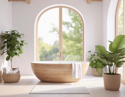 美しいバスルーム 美しいバスルームの写真