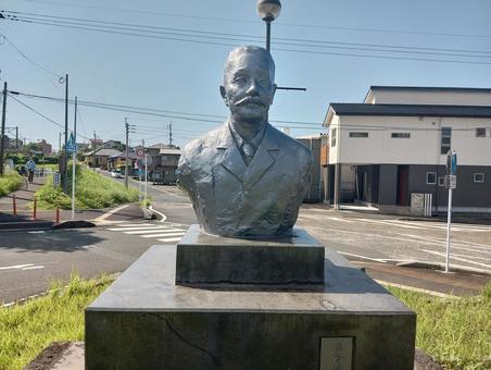 Photo, juntaka hasebaba, bust, kagoshima main line, 