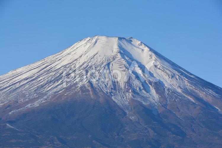 冬の富士山山頂 富士山,山頂,頂上の写真素材