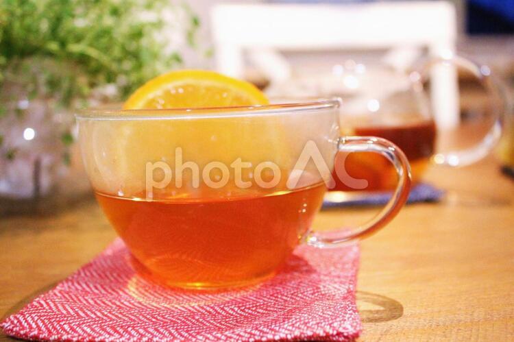 フルーツティー フルーツティー,ティータイム,お茶会の写真素材